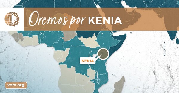 Map of Kenia's location